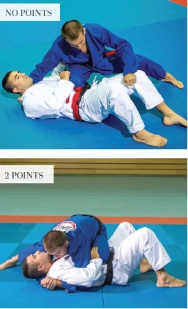 Knee on Belly - exemple - Reglement Ne Waza
